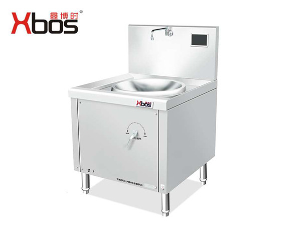 電磁單頭連體鍋小炒爐